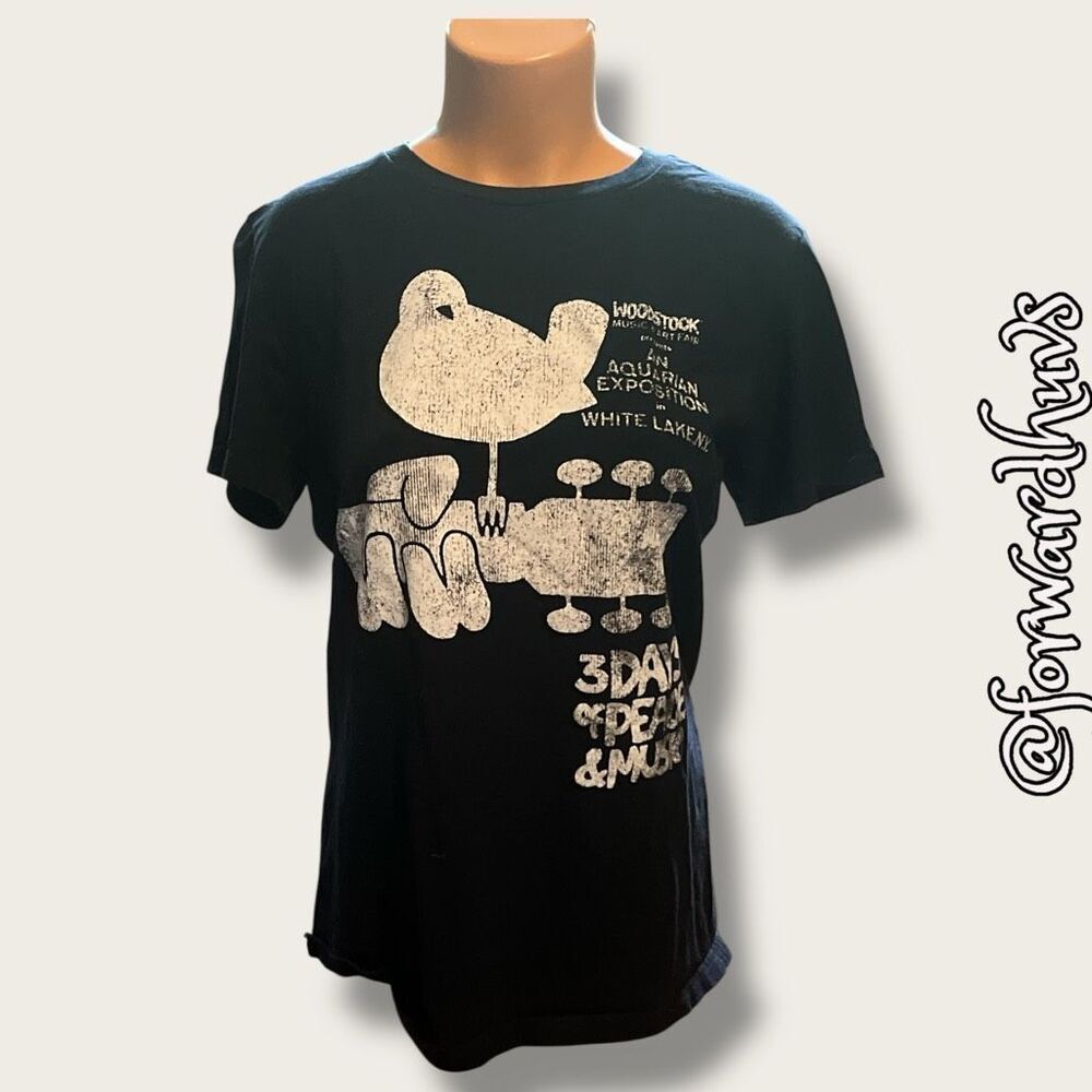 2019 Woodstock Music Festival T-Shirt – Size Medium